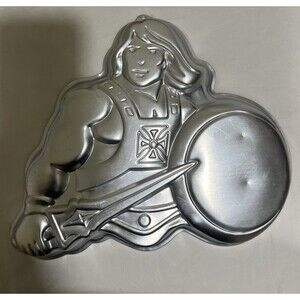 VTG 1983 Wilton He-Man Birthday Cake Pan Mold 2105-3184 Masters of the Universe